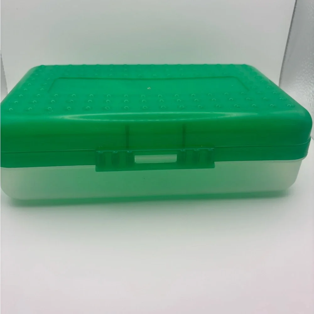 Vintage Spacemaker green pencil box
